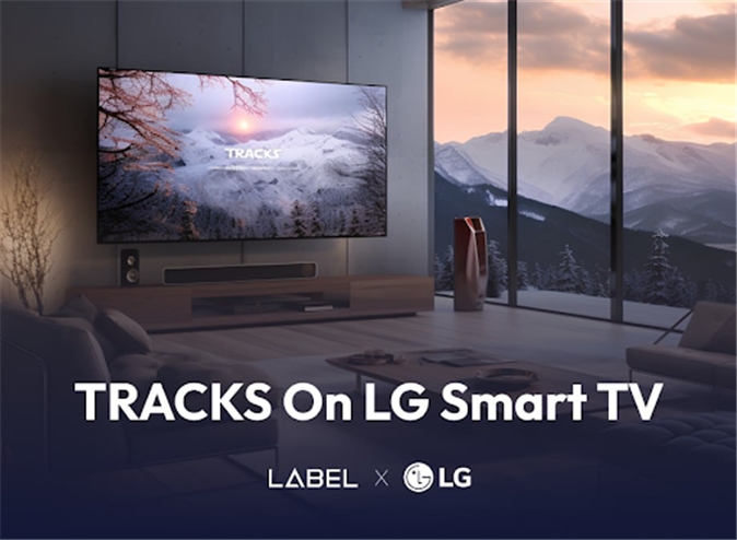 레이블, 웹3 음악 스트리밍 '트랙스' LG 스마트 TV에서 선보여