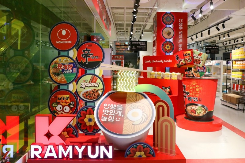 명동 농심 브랜드존(사진=농심제공)