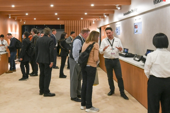 현대모비스 CES2024 고객사 전용 부스 / 사진=현대모비스 제공