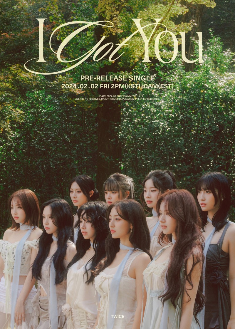트와이스, ‘I GOT YOU’ 일부 음원 추가 공개…‘몽글몽글 포근한 감성 물씬’