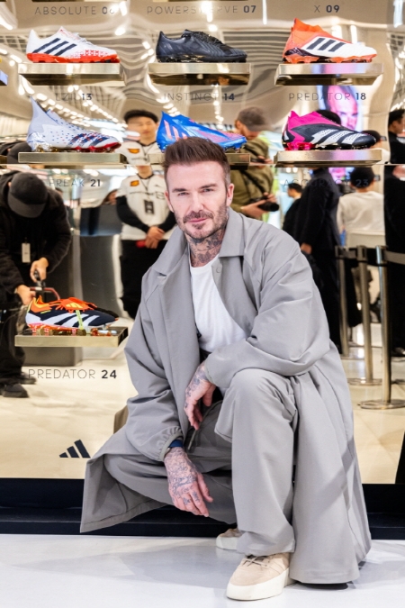 축구스타 데이비드 베컴 방한, 한국 팬들과 즐거운 만남