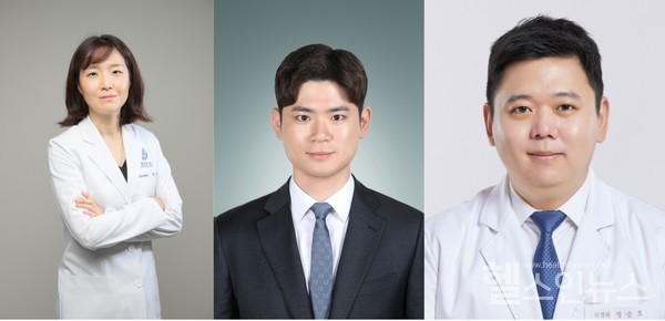 (왼쪽부터)이선영세브란스병원영상의학과임상조교수,이혁희연세대학교의과대학예방의학교실강사,정승호상계백병원신경과조교수(대웅재단제공)
