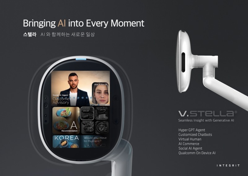 인티그리트, 생성형 AI 챗봇 시대, 신개념 온 디바이스 AI 하드웨어, 스텔라 출시