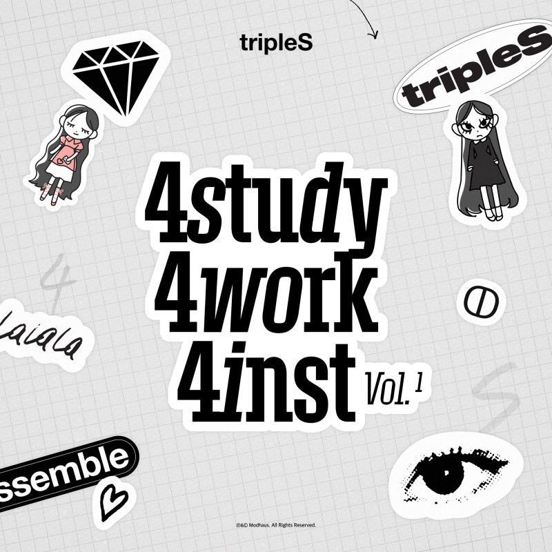 트리플에스, 특별한 선물 건넨다…첫 인스트 앨범 '4study4work4inst'로 글로벌 웨이브 만남