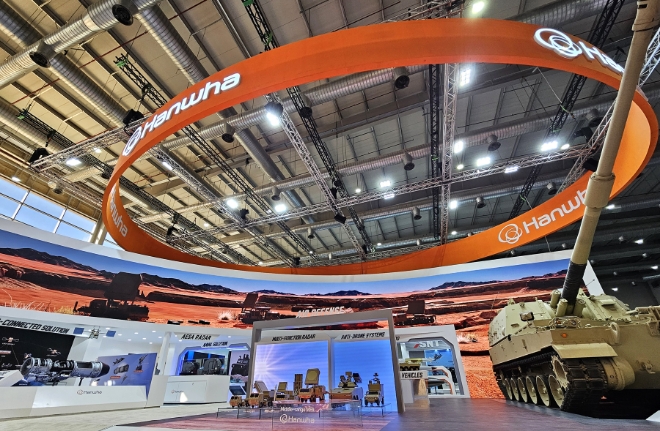 WDS 2024 한화 부스 전경 / 사진=한화시스템 제공