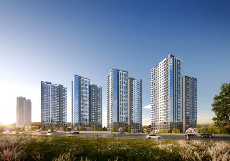 한화포레나 안산고잔2차 투시도 / 사진=한화 건설부문 제공