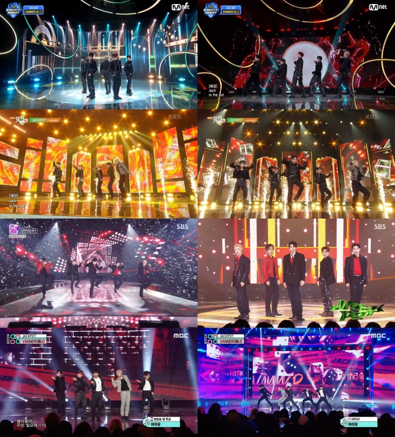 VANNER(배너), 타이틀곡 ’JACKPOT’ 음악방송 1주차 활동 성료…‘칼각 군무+섹시 비주얼’ 압도적인 존재감 과시