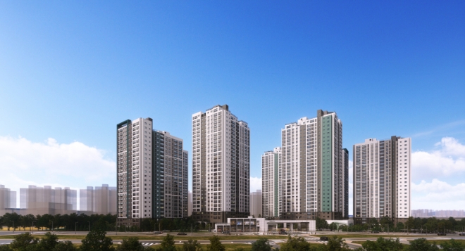 평택푸르지오센터파인 주경투시도 / 사진=대우건설 제공