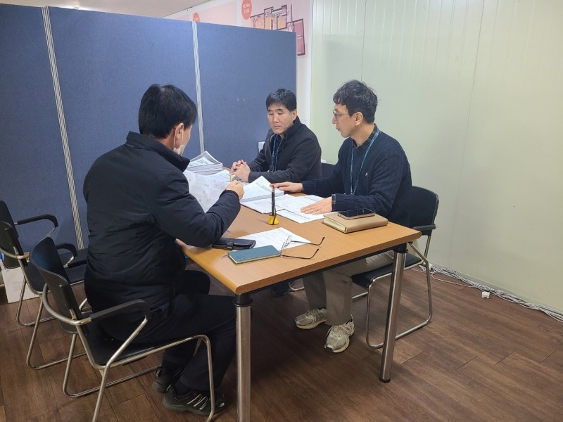 찾아가는 전세피해 현장 접수 창구 / 사진=순천시 제공
