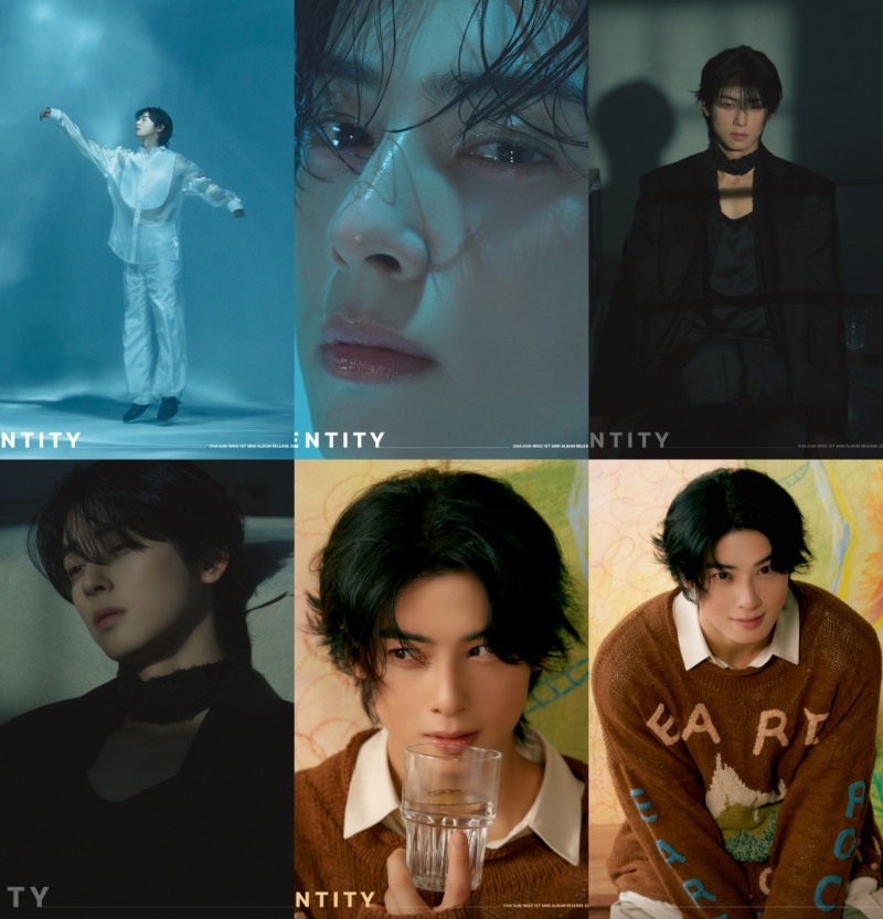 차은우, ‘ENTITY’ 포토+필름 첫 공개…폭룡적 3色 콘셉트