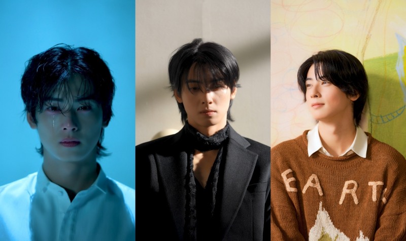 차은우, ‘ENTITY’ 포토+필름 첫 공개…폭룡적 3色 콘셉트