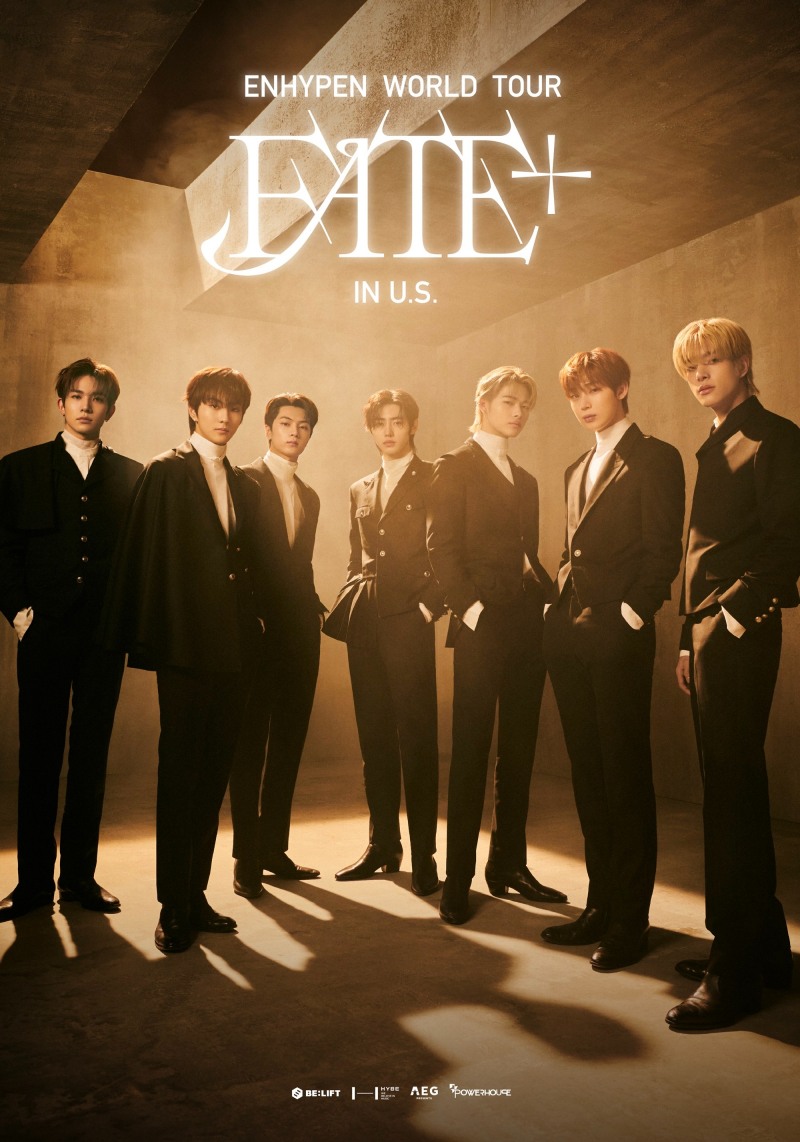 엔하이픈, 美 5개 도시서 ‘FATE PLUS’ 앙코르 투어 개최…‘티켓 파워 아티스트 발돋움’