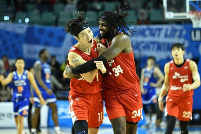 허일영, 삼성전 3점 5방 등 28점 폭발…43세까지 뛴 문태종 기록 바라봐