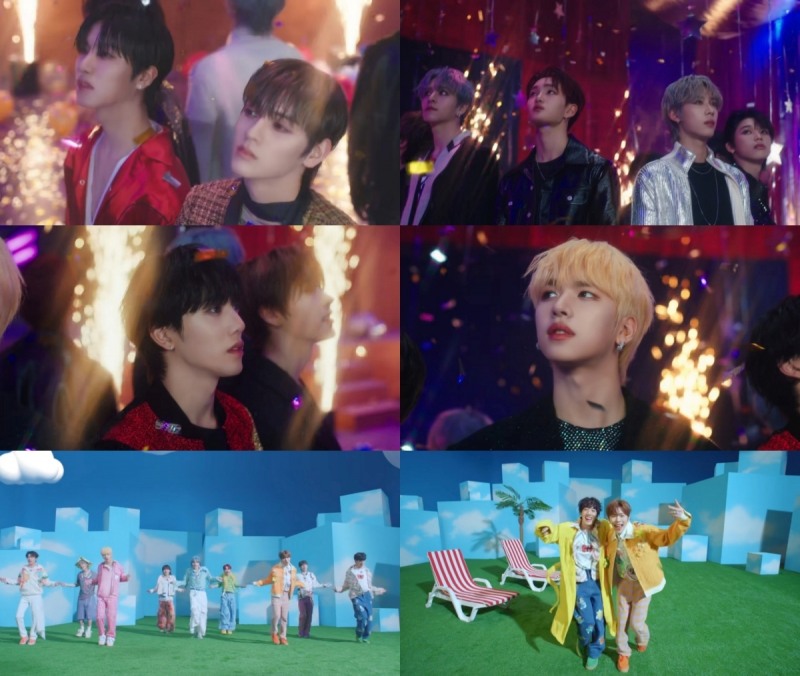 엔싸인, 미니 2집 타이틀곡 ‘Happy &’ 뮤직비디오 티저 공개…‘기분 좋은 청량 에너지’