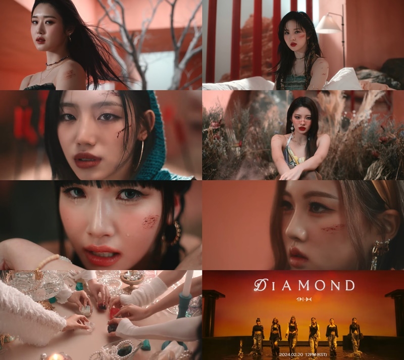 트라이비, 새 싱글 ‘Diamond’ 뮤직비디오 티저 공개…6인 6색 다채로운 매력