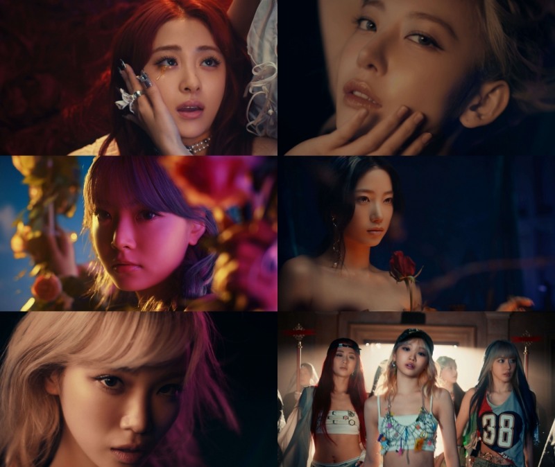 르세라핌, 신곡 ‘EASY’ 뮤직비디오 티저 공개…독특한 영상미 눈길