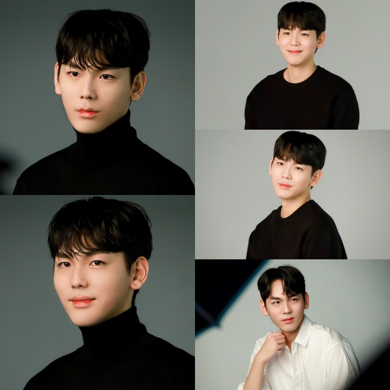 민선홍, 프로필 촬영 비하인드 컷 공개…‘시크+댄디’