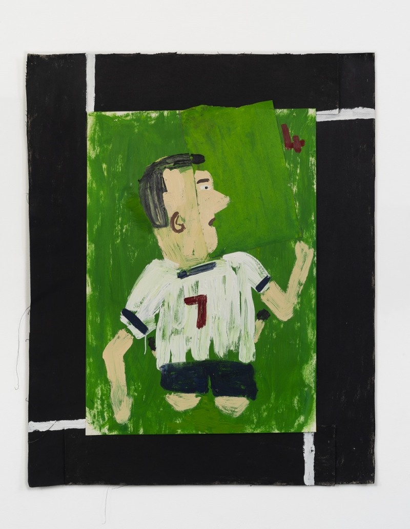사진=Rose Wylie_Tottenham Colours, 4 Goals_2020 (Photo by Jo Moon Price), Private collection (출처 헤레디움)