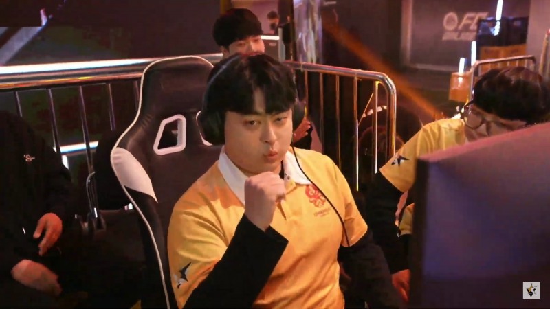 광주FC 박세영(사진=중계 화면 캡처).