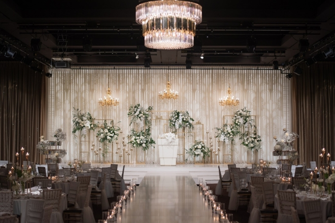 리뉴얼을 마친 웨딩홀 아모리스 역삼점 내부 전경 / 사진=아워홈 제공