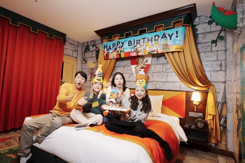 레고랜드 호텔, 생일 맞은 어린이 위한 ‘브릭타스틱 벌스데이’ 패키지 선봬…‘잊지 못할 생일 추억 선사’