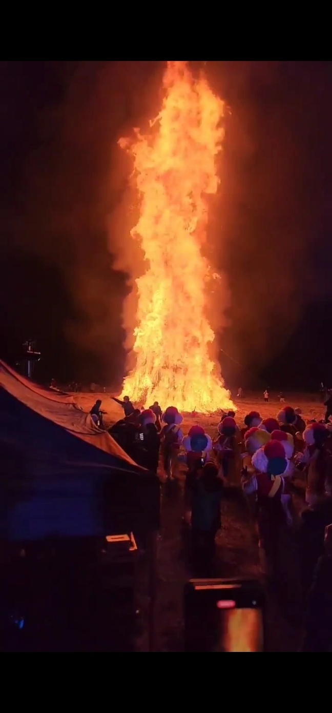 달집태우기 / 사진=화순군 제공