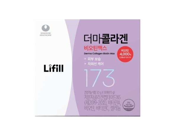 라이필 더마콜라겐 비오틴맥스 / 사진=농심 제공