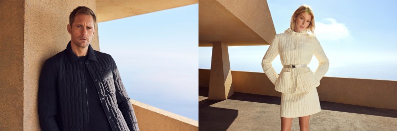 맥카지, 할리우드 스타 알렉산더 스카스가드-스텔라 맥스웰과 봄 스타일링 선보여