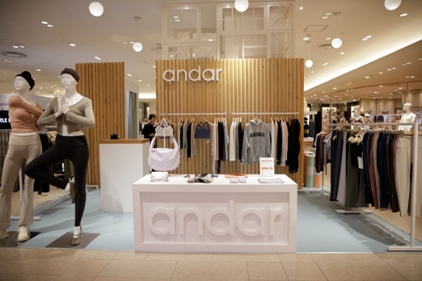 안다르, 오사카에 대규모 팝업스토어 운영