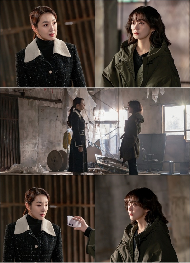 ‘나의 해피엔드’ 장나라 VS 소이현, 서로를 향해 뿜어낸 냉랭한 독기…위험천만 급발진 격돌 포착