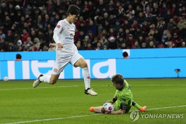 '이재성은 팀 내 가장 높은 평점' 풀타임 출전했지만.. 마인츠, '최강' 레버쿠젠의 벽은 높았다