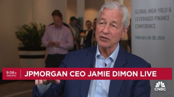 (상보) JP모간 다이먼 "AI, 과대광고 아니다...이건 진짜" - CNBC