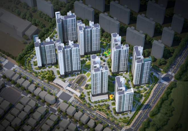 평택푸르지오센터파인 조감도 / 사진=대우건설 제공