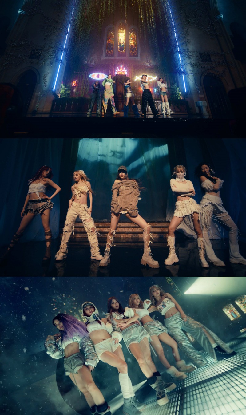 르세라핌, 타이틀곡 ‘EASY’ 퍼포먼스 뮤직비디오 공개