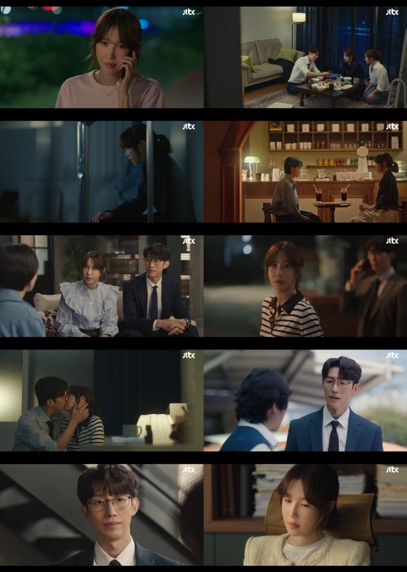 ‘끝내주는 해결사’ 이지아, 전 남친 강기영과 전 남편 오민석 사이 파격적 결단에 충격 배가