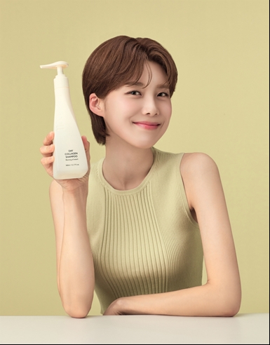 트리셀 브랜드 모델로 선정된 방송인 장도연