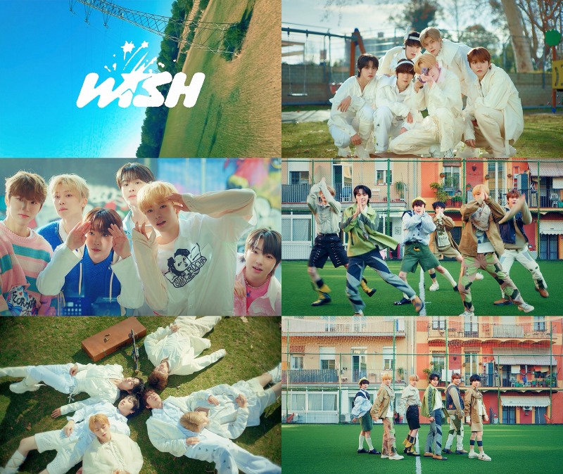 NCT WISH, 청량감 가득한 데뷔곡 ‘WISH’ 뮤직비디오 공개 화제…여섯 멤버의 풋풋&사랑스러운 에너지