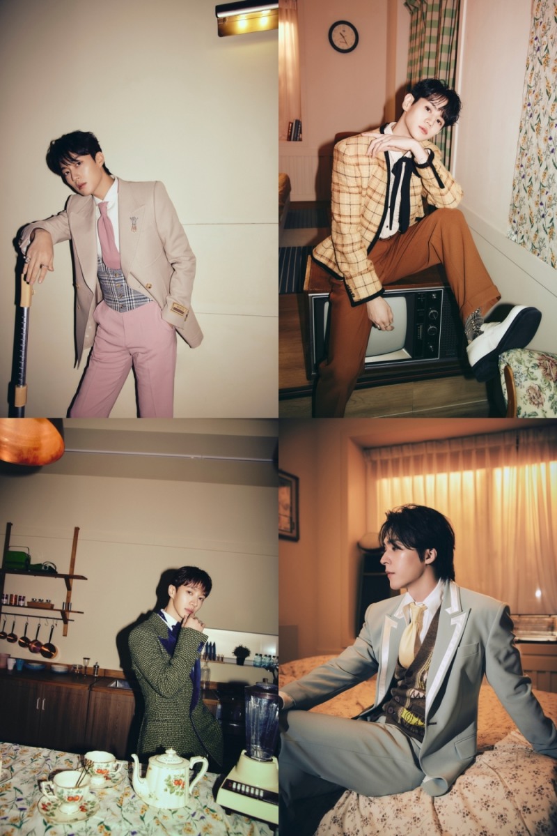 하이라이트, 미니 5집 굿 나잇 버전 콘셉트 포토 공개…나른+포근한 감성
