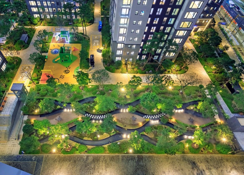 그린 캐스케이드 전경 / 사진=삼성물산 건설부문 제공