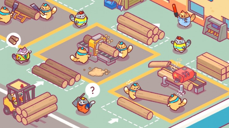 넵튠-트리플라, 방치형 타이쿤 게임 '고양이나무꾼' 글로벌 출시