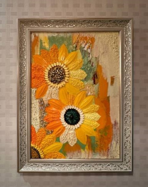 이혜령 작가 보석 해바라기, 금토드라마 <원더풀 월드>에 작품 선 뵈