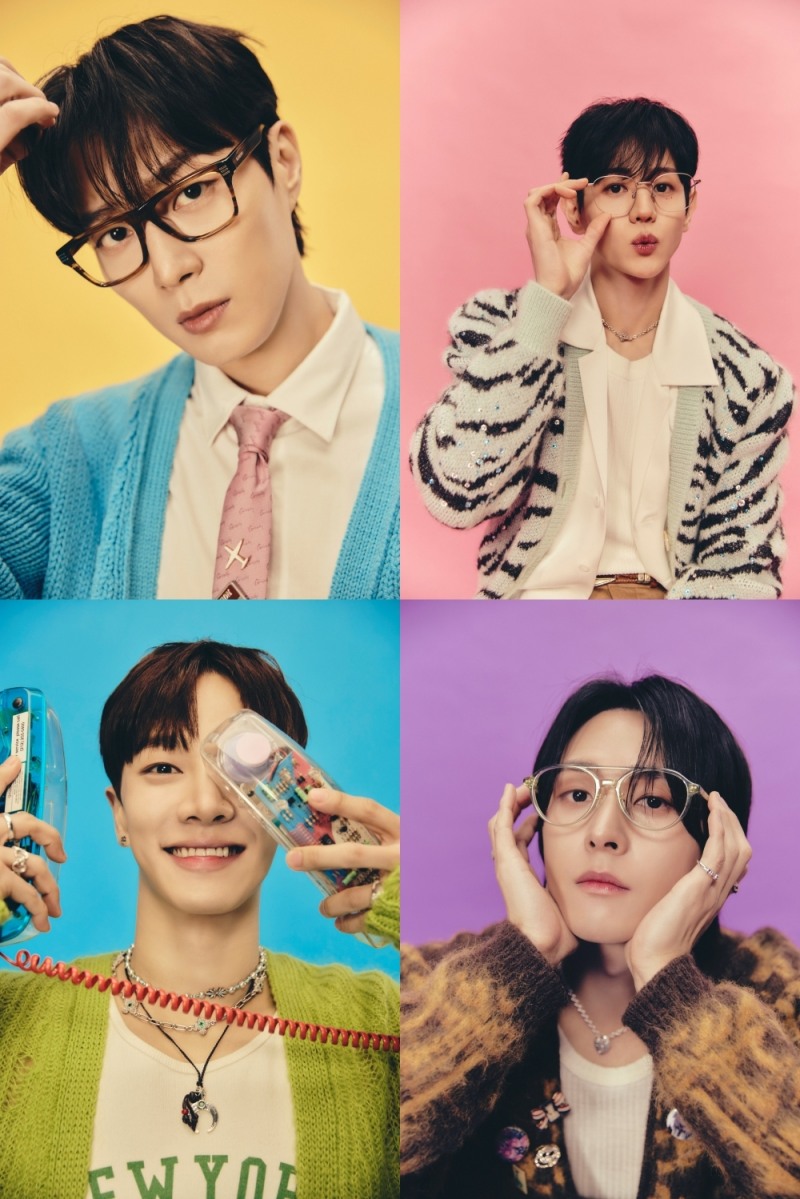 하이라이트, 미니 5집 4종 콘셉트 포토 공개 완료…4색 비주얼+멋 ‘홀릭’