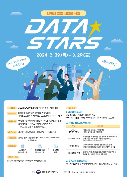 한국데이터산업진흥원, 2024 데이터스타즈와 글로벌 공모