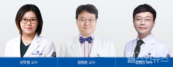 (왼쪽부터)충남대학교병원임상시험센터선우정교수,응급의학과정원준,강창신교수