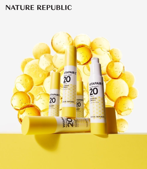 네이처리퍼블릭, 비타민C 20% 함유한 비타민 앰플 출시