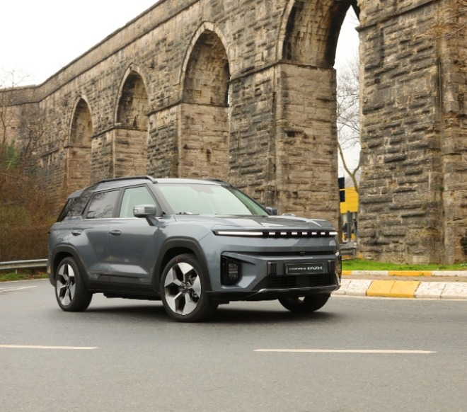 KGM이 튀르키예 이스탄불에서 토레스 EVX(사진) 글로벌 론칭 행사를 갖고 본격적인 수출 확대에 나섰다. / 사진=KGM 제공