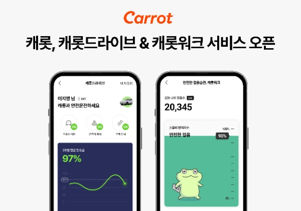 캐롯손보, 안전운전 유도하는 캐롯드라이브 서비스 오픈