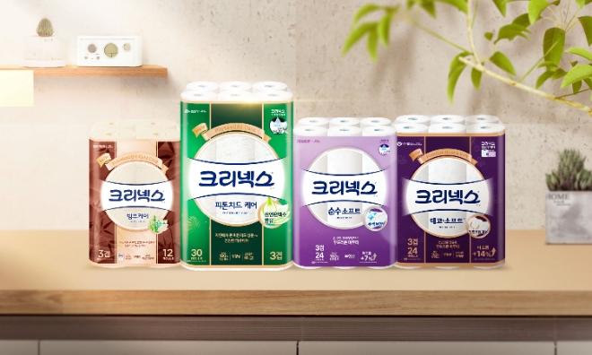 "소비자가 선택한 화장지"... 유한킴벌리 크리넥스, KCAB 화장지 부문 대상 수상