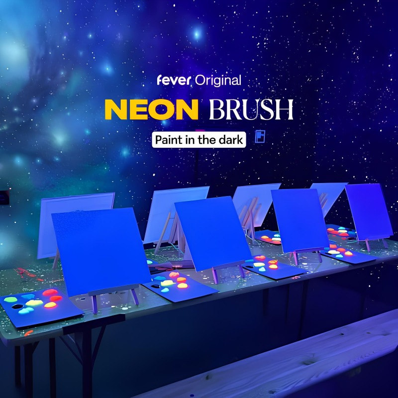 페인팅 워크숍 ‘네온 브러쉬’가 오는 22일 오픈 (사진제공=피버)