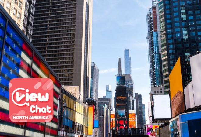 “아시아 넘어 북미로 진격"...메이트네트웍스 '뷰챗(Viewchat)’, 글로벌 영토확장 가속화